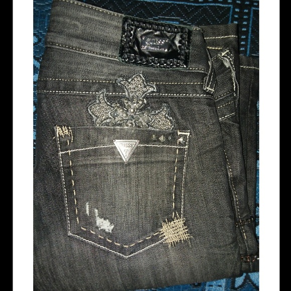 GUESS PREMIUM DAREDEVIL Bootcut jeans..$FIRM - Picture 5 of 7